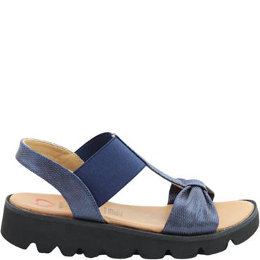 HEAVENLY FEET WOMENS SANDAL - NAVY